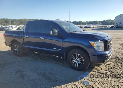 2021 Nissan Titan Sv из США, поврежденный, VIN 1N6AA1EF4MN517375